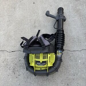 RYOBI RY40404VNM Backpack Blower 145MPH 40V Li-Ion Cordless Display OEM Used